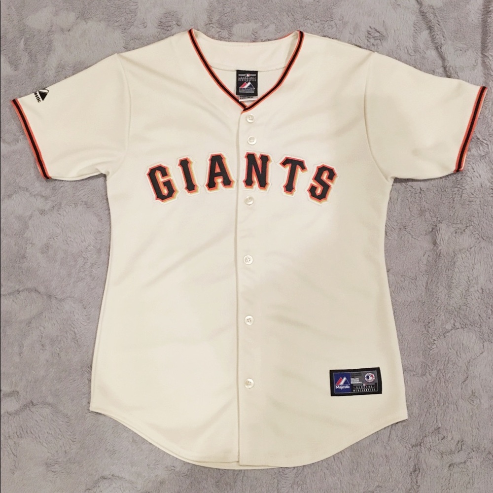 SF GIANTS • Buster Posey Cream Jersey